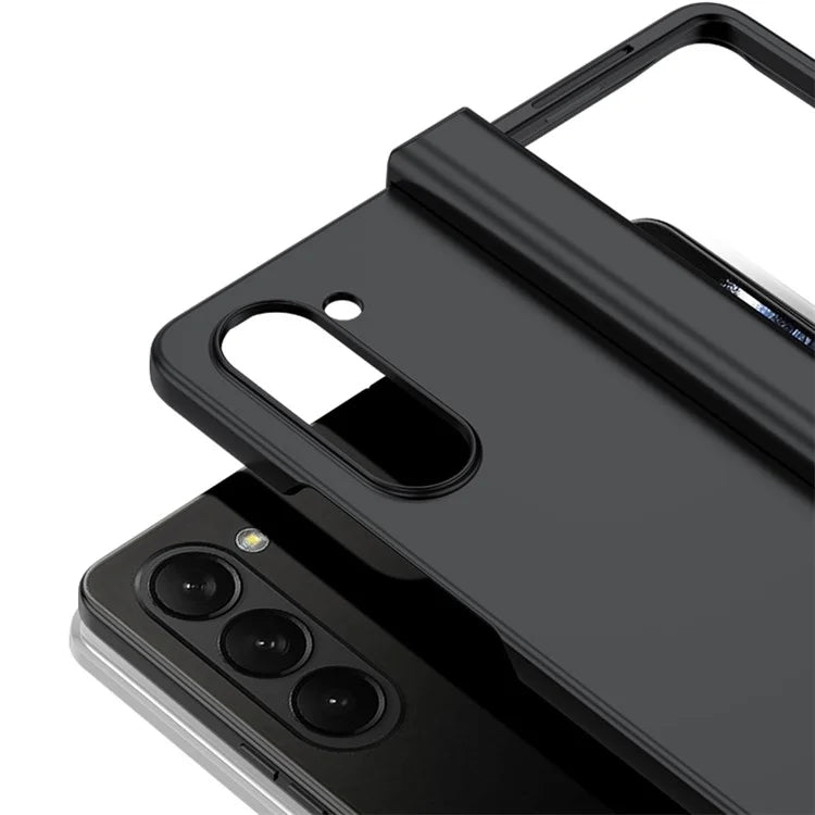 For Samsung Galaxy Z Fold6 5G Case Skin Feel PC Phone Cover with Hinge Protection