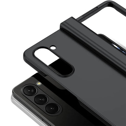 For Samsung Galaxy Z Fold6 5G Case Skin Feel PC Phone Cover with Hinge Protection
