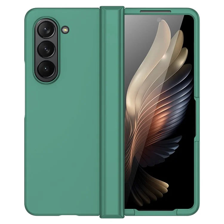 For Samsung Galaxy Z Fold6 5G Case Skin Feel PC Phone Cover with Hinge Protection