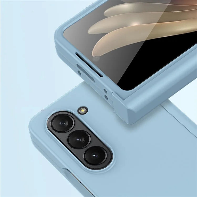 For Samsung Galaxy Z Fold6 5G Case Skin Feel PC Phone Cover with Hinge Protection