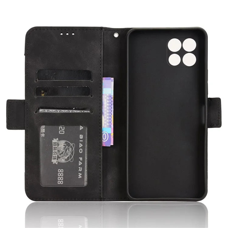 For T-Mobile REVVL 7 / T Phone 2 Case Leather Phone Cover with Multiple Card Slots