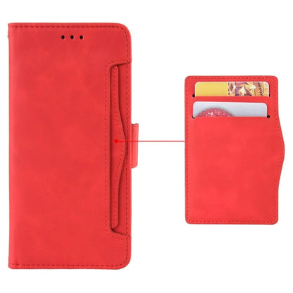 For T-Mobile REVVL 7 / T Phone 2 Case Leather Phone Cover with Multiple Card Slots