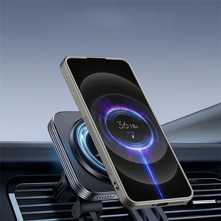 For Xiaomi 14 Ultra Case with Lens Frame Kickstand PU Leather+TPU+PC Magnetic Phone Cover