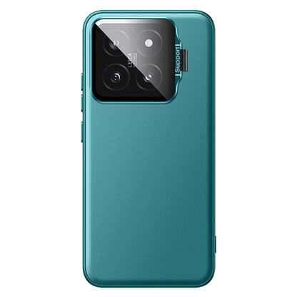 For Xiaomi 14 Pro Magnetic Case TPU+PC Phone Cover with Metal Lens Frame Kickstand