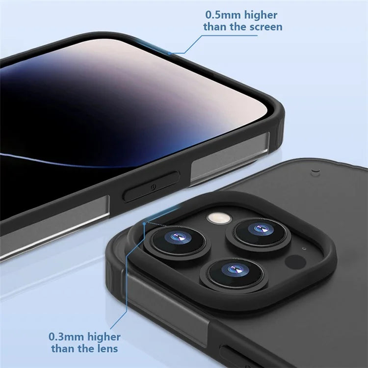 X-LEVEL For iPhone 12 / 12 Pro Case PC+TPU Matte Shockproof Cell Phone Cover