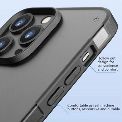 X-LEVEL For iPhone 12 / 12 Pro Case PC+TPU Matte Shockproof Cell Phone Cover