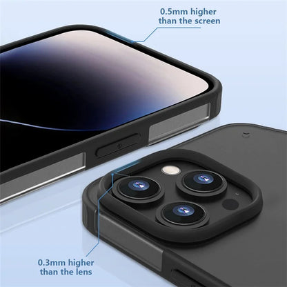 X-LEVEL For iPhone 12 / 12 Pro Case PC+TPU Matte Shockproof Cell Phone Cover