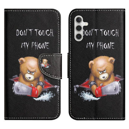 For Samsung Galaxy S24 FE Wallet Case Pattern Printing Leather Phone Cover