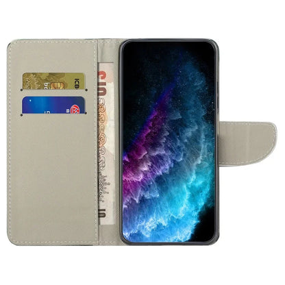 For Samsung Galaxy S24 FE Wallet Case Pattern Printing Leather Phone Cover