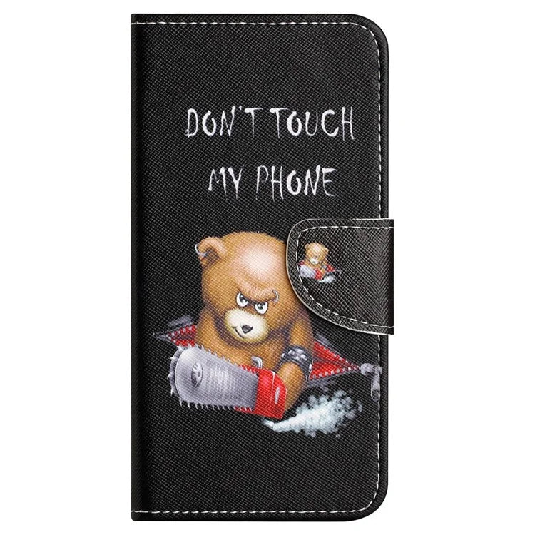 For Samsung Galaxy S24 FE Wallet Case Pattern Printing Leather Phone Cover