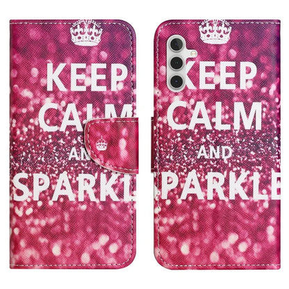 For Samsung Galaxy S24 FE Wallet Case Pattern Printing Leather Phone Cover