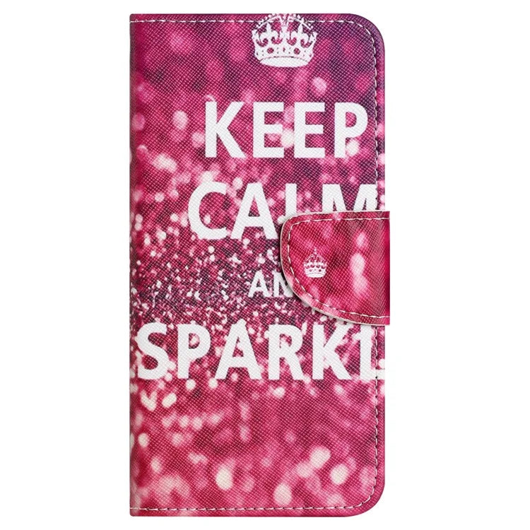 For Samsung Galaxy S24 FE Wallet Case Pattern Printing Leather Phone Cover
