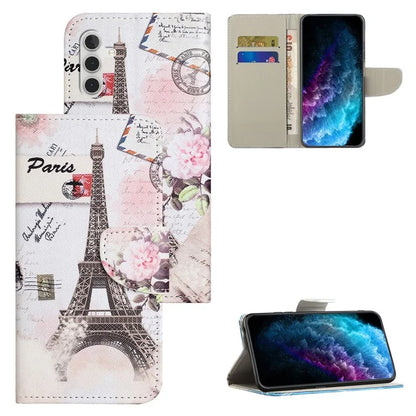 For Samsung Galaxy S24 FE Wallet Case Pattern Printing Leather Phone Cover