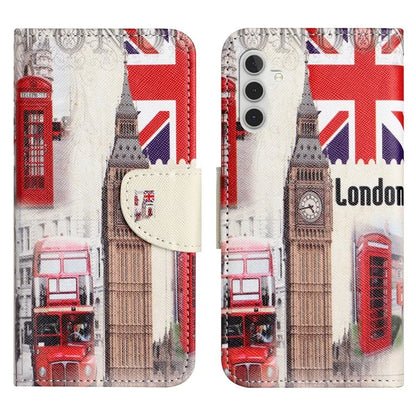 For Samsung Galaxy S24 FE Wallet Case Pattern Printing Leather Phone Cover