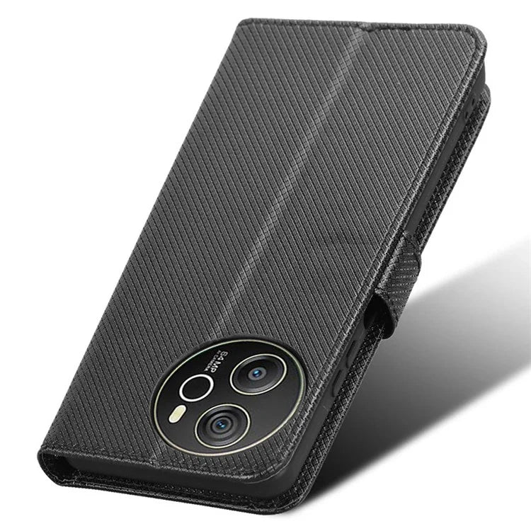 For Blackview Shark 8 / Oscal Tiger 12 Case Diamond Texture Leather Phone Cover Wallet