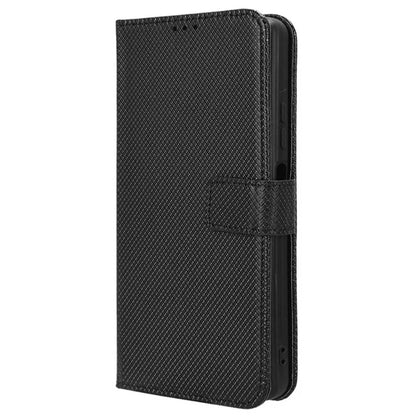 For Blackview Shark 8 / Oscal Tiger 12 Case Diamond Texture Leather Phone Cover Wallet