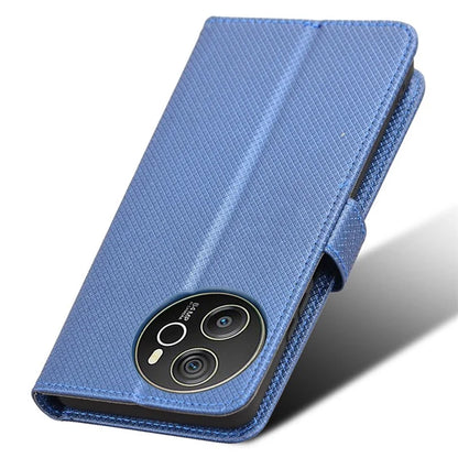For Blackview Shark 8 / Oscal Tiger 12 Case Diamond Texture Leather Phone Cover Wallet