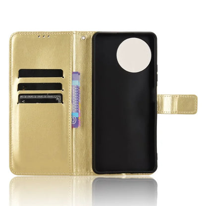 For Blackview Shark 8 / Oscal Tiger 12 Wallet Case Crazy Horse Texture Leather Phone Cover