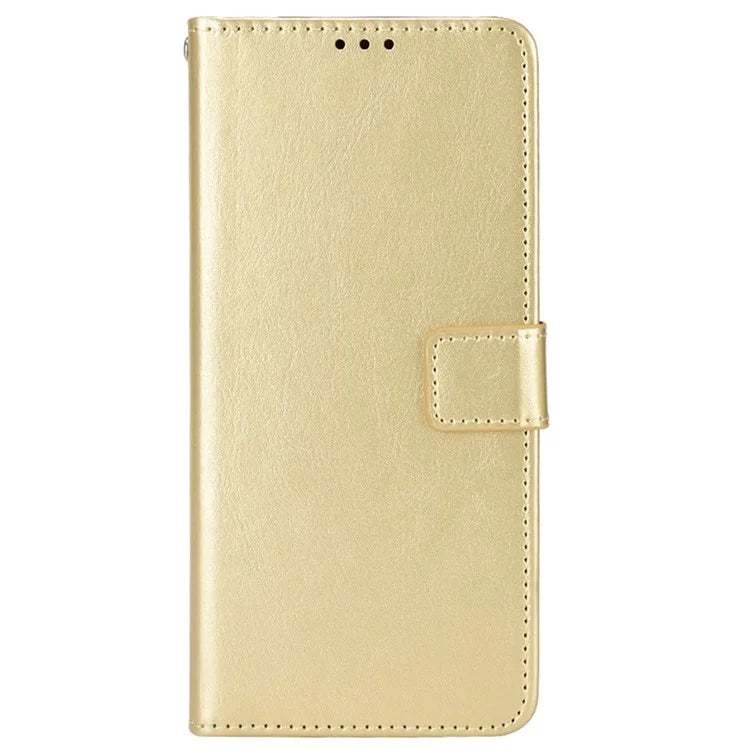 For Blackview Shark 8 / Oscal Tiger 12 Wallet Case Crazy Horse Texture Leather Phone Cover