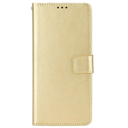 For Blackview Shark 8 / Oscal Tiger 12 Wallet Case Crazy Horse Texture Leather Phone Cover