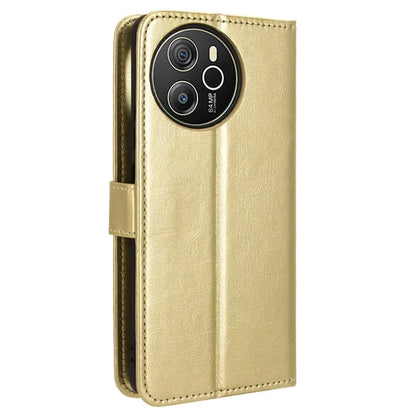 For Blackview Shark 8 / Oscal Tiger 12 Wallet Case Crazy Horse Texture Leather Phone Cover