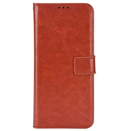 For Blackview Shark 8 / Oscal Tiger 12 Wallet Case Crazy Horse Texture Leather Phone Cover