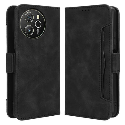 For Blackview Shark 8 / Oscal Tiger 12 Case Leather Phone Cover Multiple Card Slots Stand