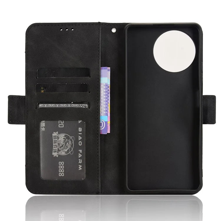 For Blackview Shark 8 / Oscal Tiger 12 Case Leather Phone Cover Multiple Card Slots Stand