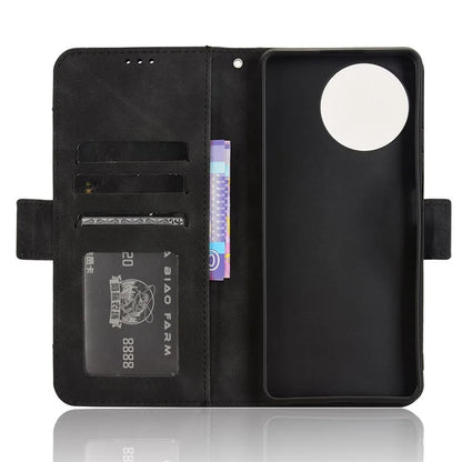 For Blackview Shark 8 / Oscal Tiger 12 Case Leather Phone Cover Multiple Card Slots Stand