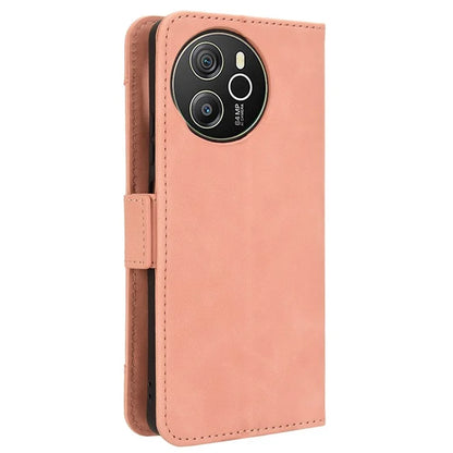 For Blackview Shark 8 / Oscal Tiger 12 Case Leather Phone Cover Multiple Card Slots Stand