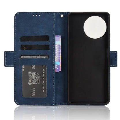 For Blackview Shark 8 / Oscal Tiger 12 Case Leather Phone Cover Multiple Card Slots Stand