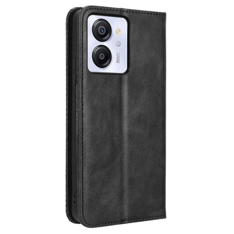 For Blackview Color 8 / Oscal Modern 8 Case Retro Leather Phone Cover Wallet Magnetic Absorption Protection