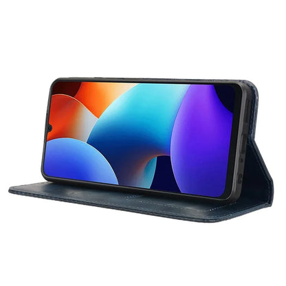 For Blackview Color 8 / Oscal Modern 8 Case Retro Leather Phone Cover Wallet Magnetic Absorption Protection