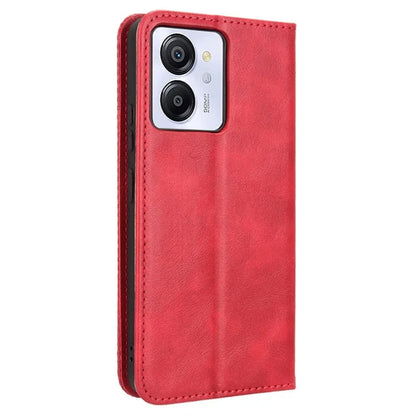 For Blackview Color 8 / Oscal Modern 8 Case Retro Leather Phone Cover Wallet Magnetic Absorption Protection