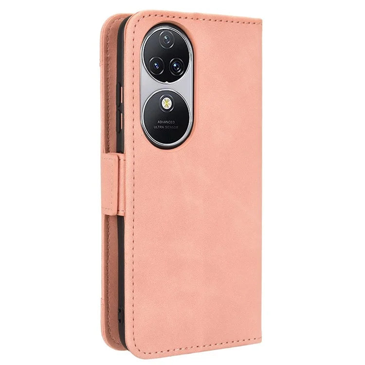 For Oukitel C38 Case Multiple Card Slots PU Leather Protective Phone Cover
