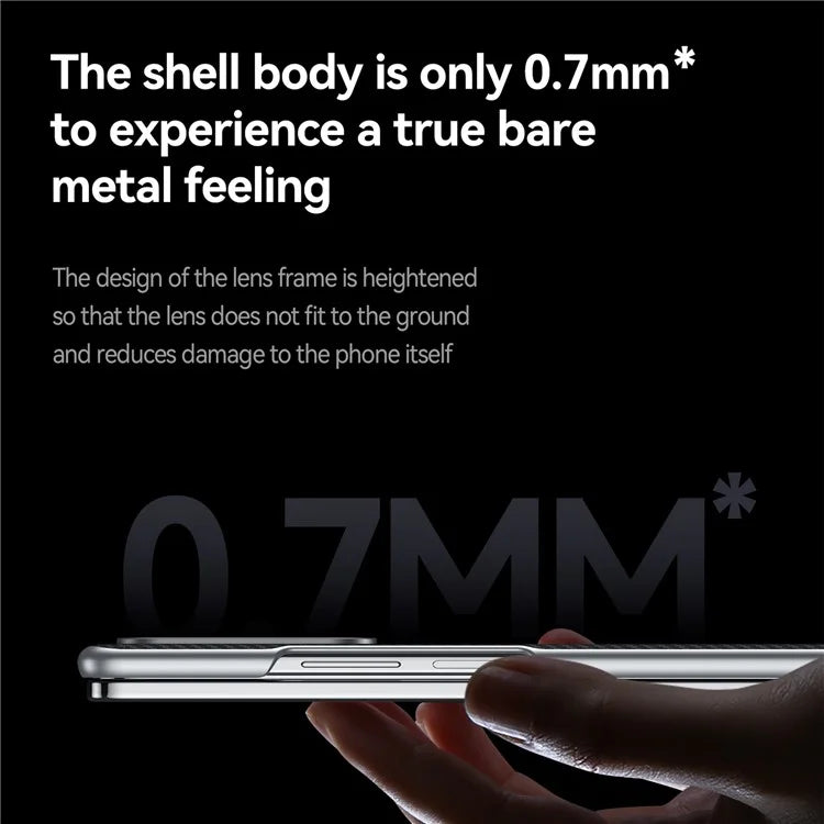 SULADA For Samsung Galaxy Z Fold6 5G Magnetic Case Carbon Fiber Texture Leather+PC Phone Cover
