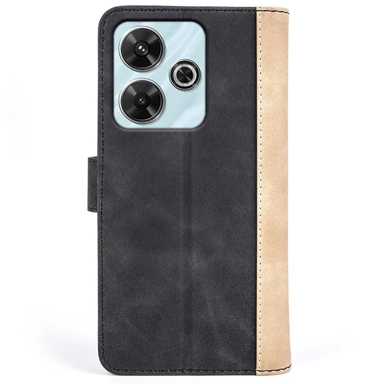 For Xiaomi Redmi Note 13R 5G / Redmi 13 4G / Poco M6 4G Case Dual Color Leather Phone Cover