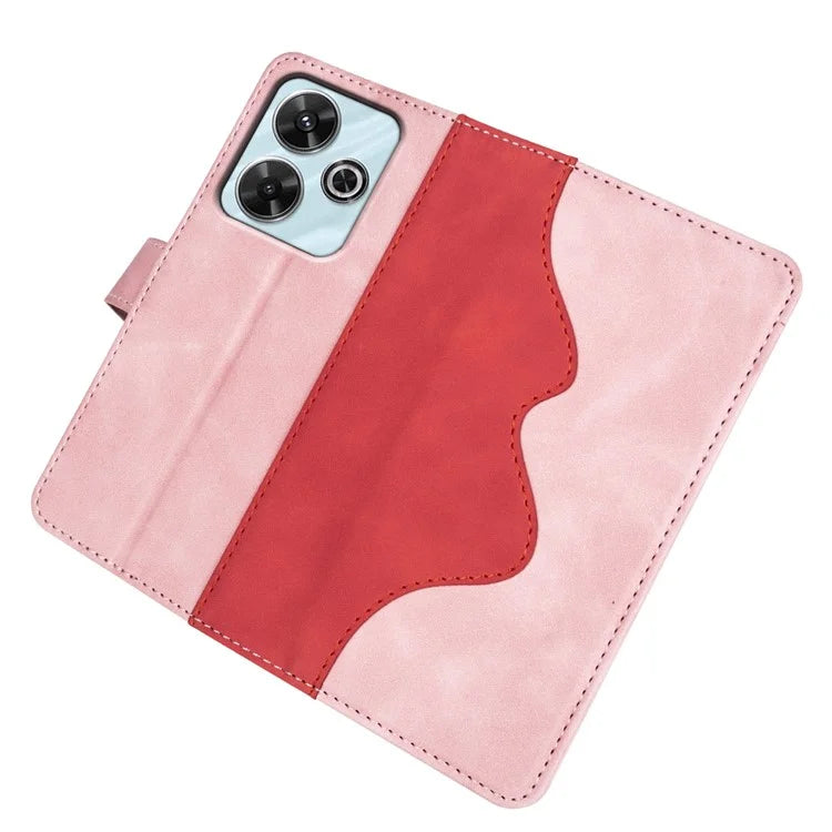 For Xiaomi Redmi Note 13R 5G / Redmi 13 4G / Poco M6 4G Case Dual Color Leather Phone Cover