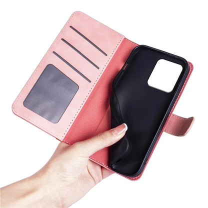 For Xiaomi Redmi Note 13R 5G / Redmi 13 4G / Poco M6 4G Case Dual Color Leather Phone Cover