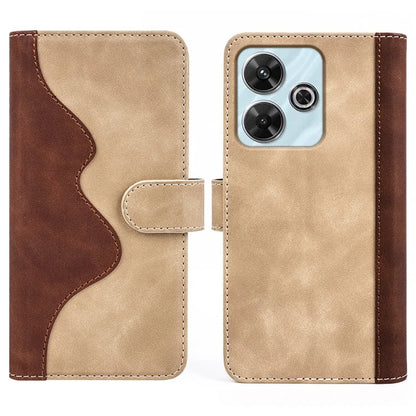 For Xiaomi Redmi Note 13R 5G / Redmi 13 4G / Poco M6 4G Case Dual Color Leather Phone Cover