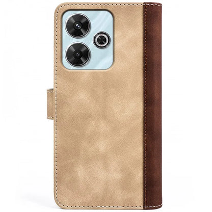 For Xiaomi Redmi Note 13R 5G / Redmi 13 4G / Poco M6 4G Case Dual Color Leather Phone Cover