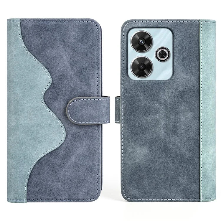 For Xiaomi Redmi Note 13R 5G / Redmi 13 4G / Poco M6 4G Case Dual Color Leather Phone Cover