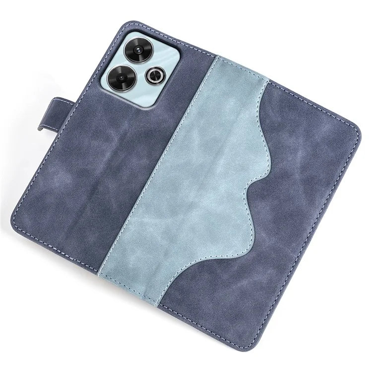 For Xiaomi Redmi Note 13R 5G / Redmi 13 4G / Poco M6 4G Case Dual Color Leather Phone Cover