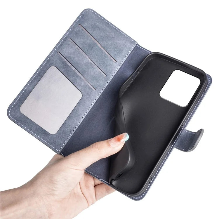 For Xiaomi Redmi Note 13R 5G / Redmi 13 4G / Poco M6 4G Case Dual Color Leather Phone Cover