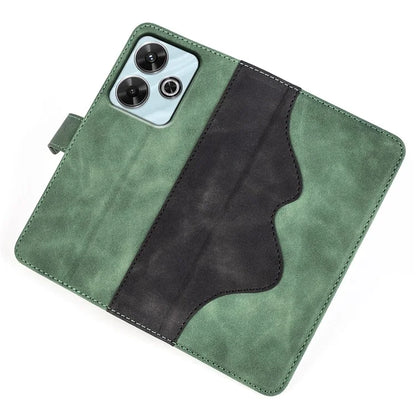For Xiaomi Redmi Note 13R 5G / Redmi 13 4G / Poco M6 4G Case Dual Color Leather Phone Cover