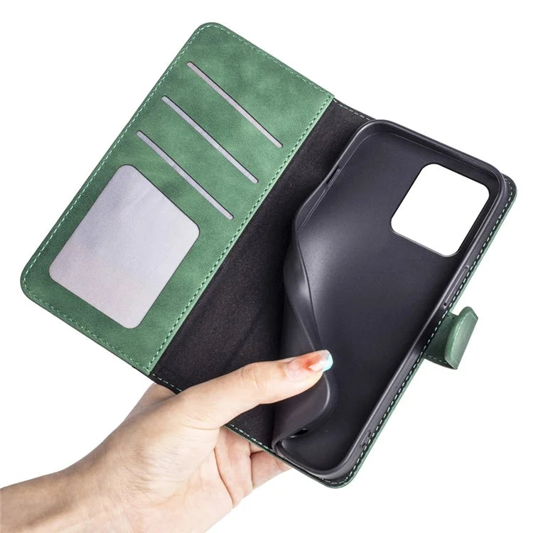 For Xiaomi Redmi Note 13R 5G / Redmi 13 4G / Poco M6 4G Case Dual Color Leather Phone Cover