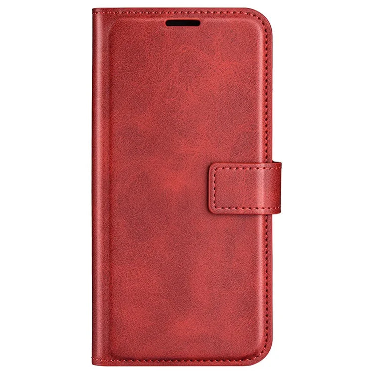 For Xiaomi Redmi Note 13R 5G / Redmi 13 4G / Poco M6 4G Wallet Case Leather Phone Cover Calf Texture