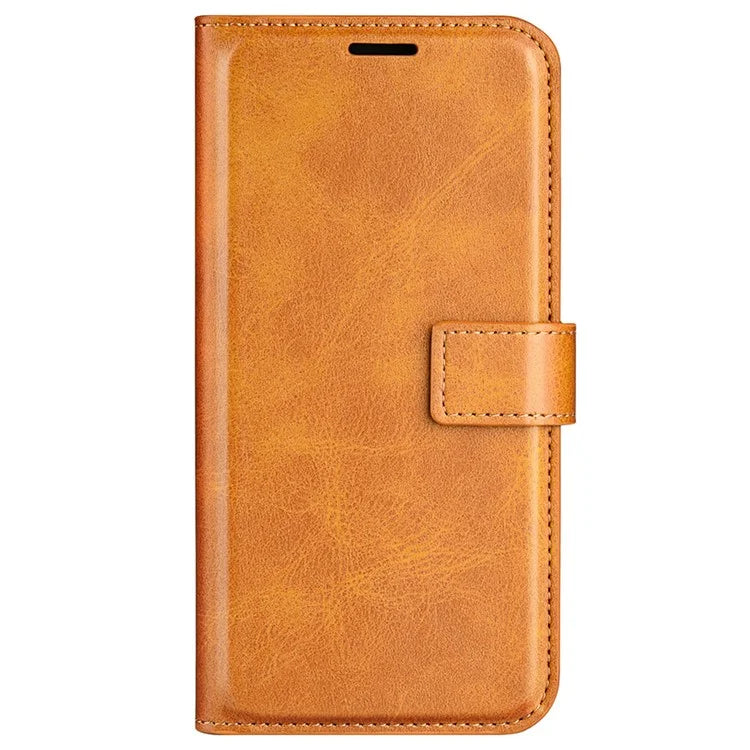 For Xiaomi Redmi Note 13R 5G / Redmi 13 4G / Poco M6 4G Wallet Case Leather Phone Cover Calf Texture