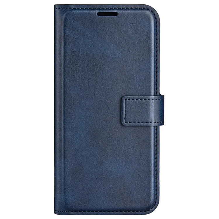 For Xiaomi Redmi Note 13R 5G / Redmi 13 4G / Poco M6 4G Wallet Case Leather Phone Cover Calf Texture