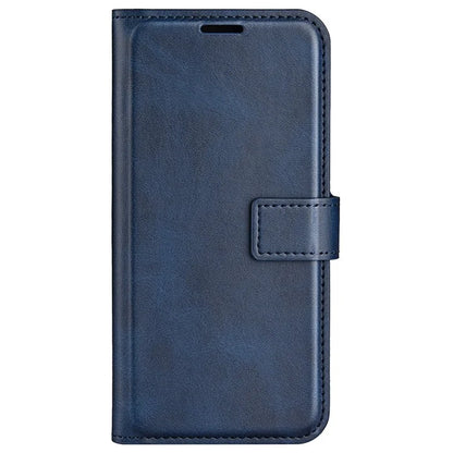 For Xiaomi Redmi Note 13R 5G / Redmi 13 4G / Poco M6 4G Wallet Case Leather Phone Cover Calf Texture